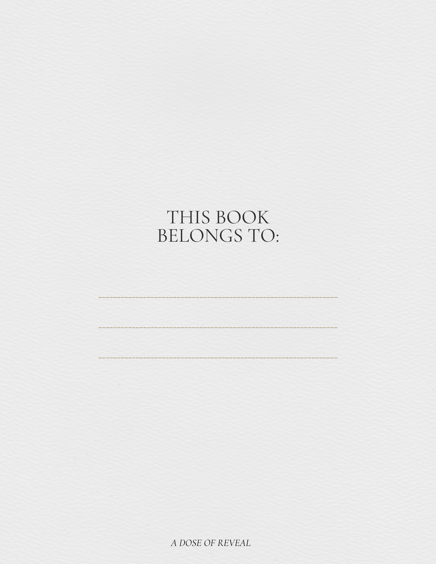 Emotional Wellness Journal